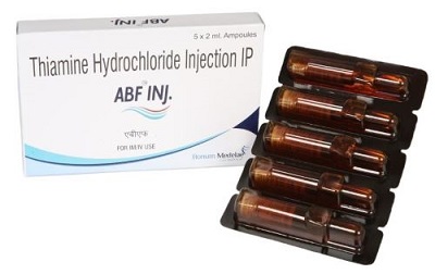 Thiamine HCl Vitamin B1 50mg/ml Injectable Solution Ampule for IV IM Use