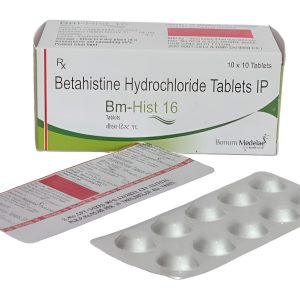 BM-Hist16 Betahistine Hydrochloride Tablets IP 16 mg