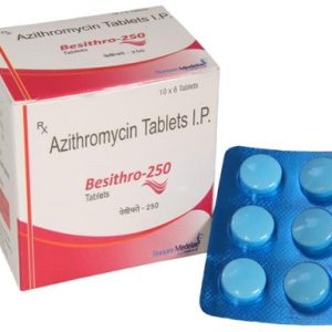 Besithro 250 Azithromycin 250 mg. Antibiotic.