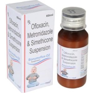 Bonumflox OZ - Ofloxacin, Metronidazole & Simethicone Suspension